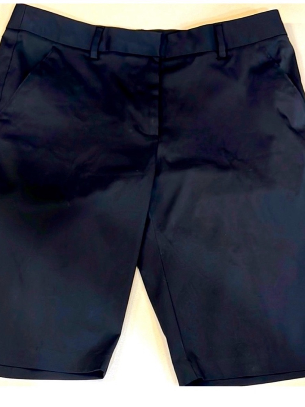 Greg Norman Collection Black Flat-Front Performance Shorts